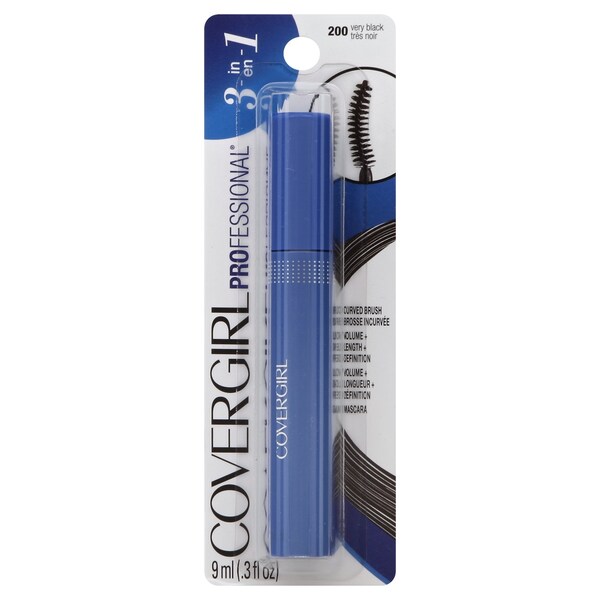 Covergirl Cover Girl Professional Mascara 3 in 1 Curved Brush 200 Very